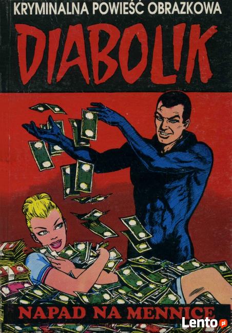 Kupie komix Diabolik jak na zdjeciu