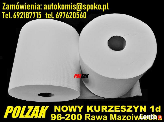 Ręcznik Papierowy Biały 150m Czyściwo dla Piekarni Cukierni