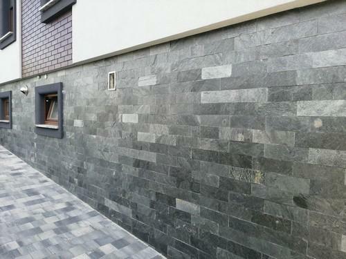 Kamień Naturalny Kamień elewacyjny Płytki Łupek Silver Grey