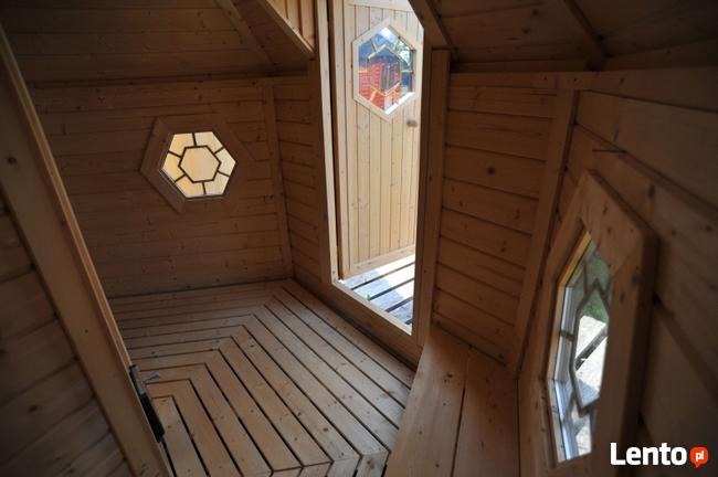 DOMEK SAUNA OGRODOWA 9,2 M z szatnią lub bez szatni