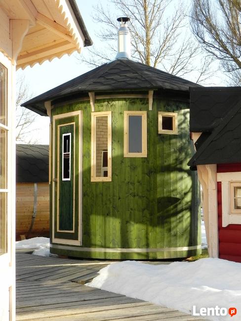 SAUNA OGRODOWA PIONOWA DOMEK ALTANA