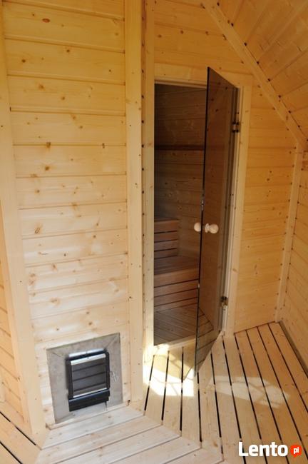 DOMEK SAUNA OGRODOWA 9,2 M z szatnią lub bez szatni