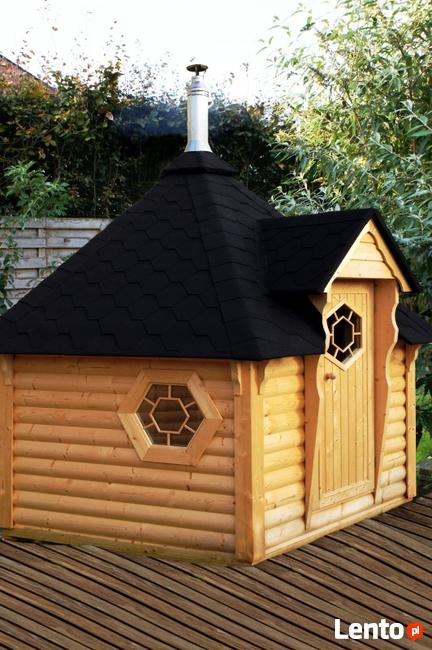 DOMEK SAUNA OGRODOWA 9,2 M z szatnią lub bez szatni