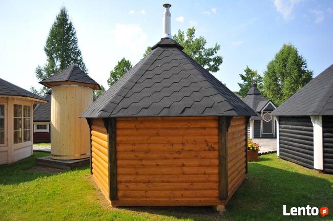 DOMEK SAUNA OGRODOWA 9,2 M z szatnią lub bez szatni