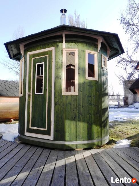 SAUNA OGRODOWA PIONOWA DOMEK ALTANA