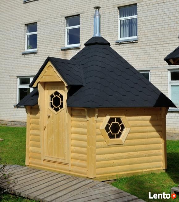 DOMEK SAUNA OGRODOWA 9,2 M z szatnią lub bez szatni