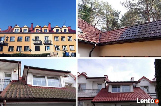 Malowanie dachów, mycie dachów - elewacji - kostki brukowej