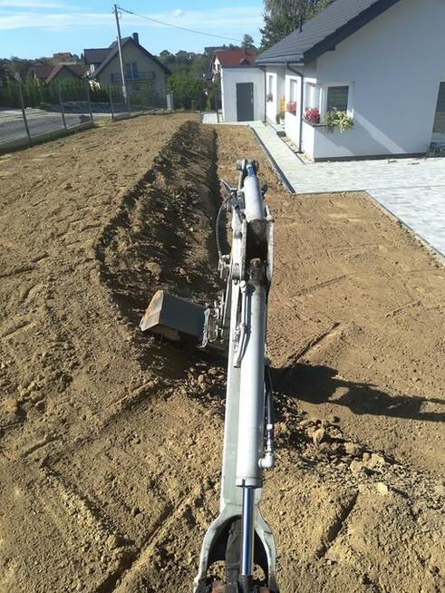 Usługi minikoparka Rybnik Knurów Żory Orzesze Gliwice Suszec