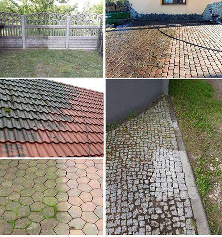 Malowanie dachów, mycie dachów - elewacji - kostki brukowej