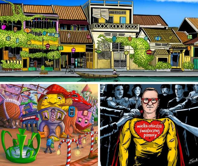 Tworzymy ilustracje, komiksy, kolorowanki. Kreatywna REKLAMA