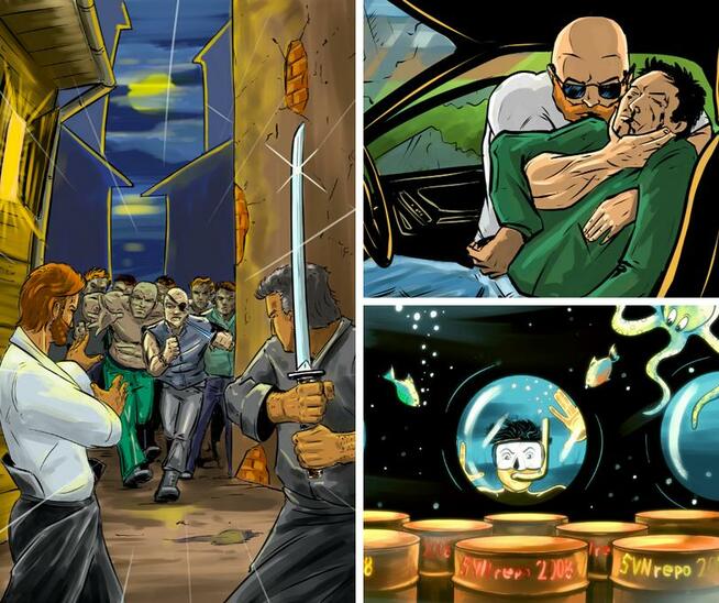 Tworzymy ilustracje, komiksy, kolorowanki. Kreatywna REKLAMA