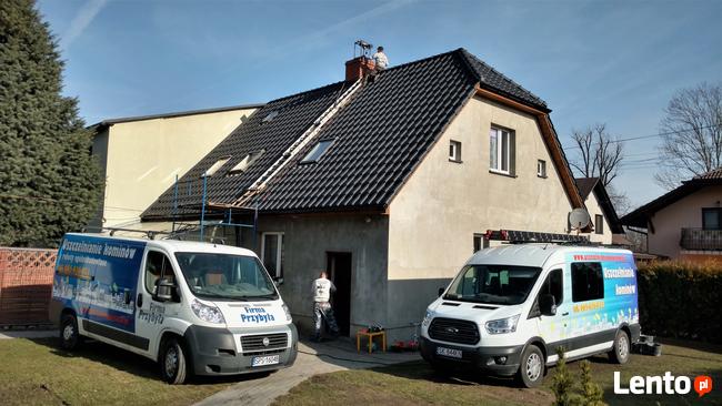 Szlamowanie kominów uszczelnianie naprawa komina frezowanie