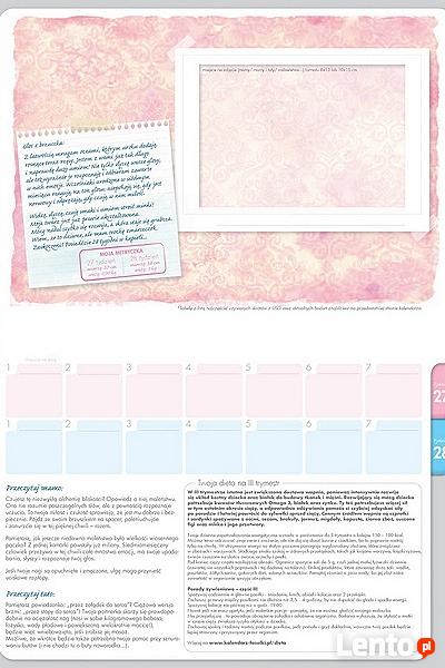 Kalendarz Fasolki-Pamiętnik historii ciąży-Prezent wyjątkowy