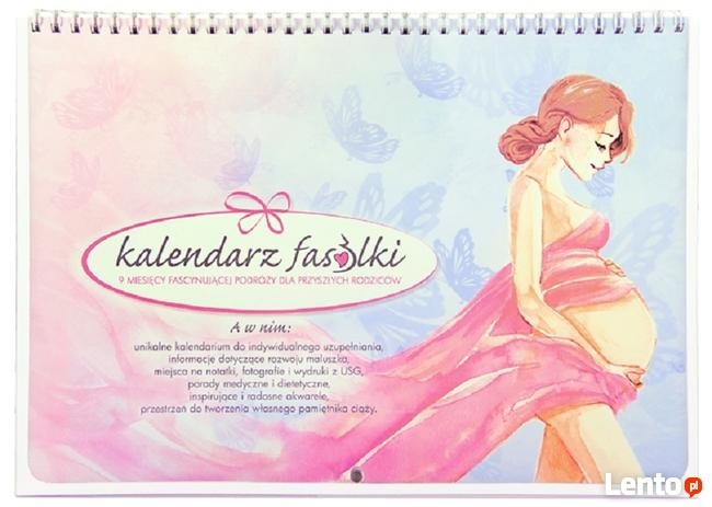 Kalendarz Fasolki-Pamiętnik historii ciąży-Prezent wyjątkowy