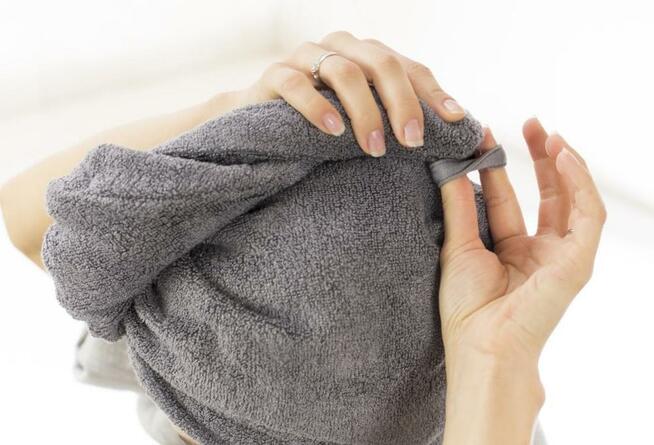 Turban bambusowy damski (100% bambusa) super chłonny - czter