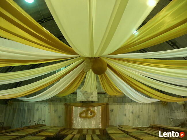 MATERIAŁ DEKORACYJNY Na Twój Ślub Dekoracja Weselna i inne.