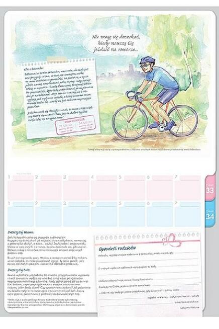 Kalendarz Fasolki-Pamiętnik historii ciąży-Prezent wyjątkowy