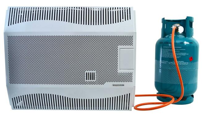 Grzejnik gazowy, piecyk, żeliwny HOSSEVEN HDU-5 DKV