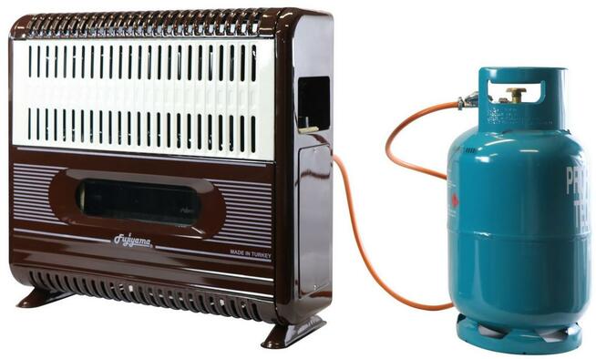 Grzejnik gazowy, ogrzewacz FUJIJAMA FHS 11000 wentylator