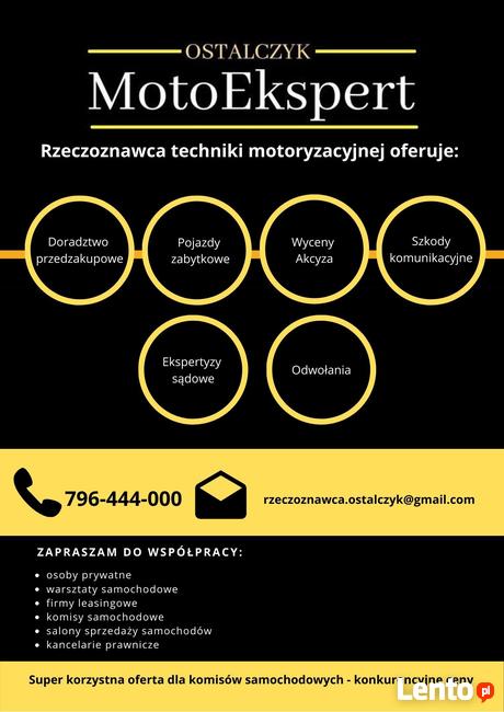 MotoEkspert Ostalczyk Rzeczoznawca samochodowy motoryzacyjny