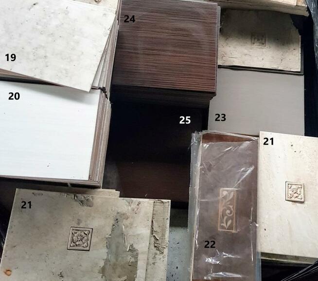 Płytki ceramiczne ścienne i podłogowe, nowe