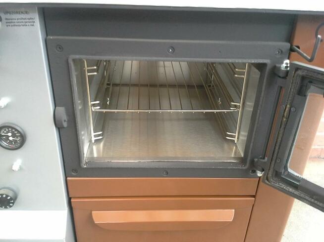 Piec kuchenny, kuchnia z funkcją c.o. TEMY+P25