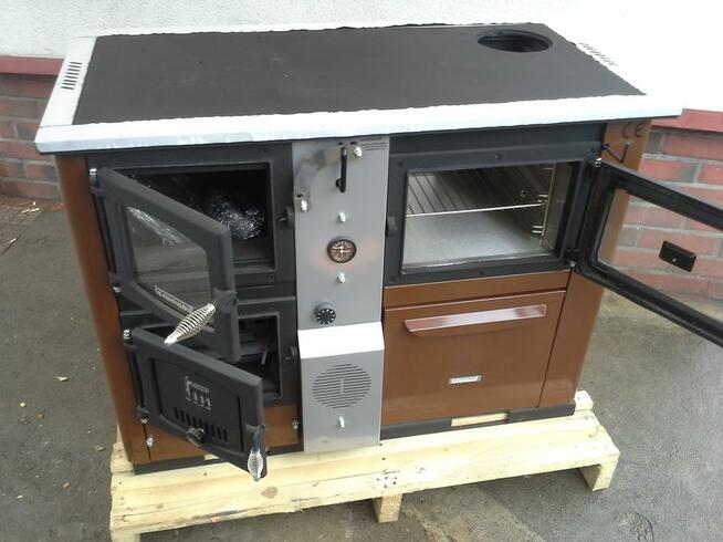 Piec kuchenny, kuchnia z funkcją c.o. TEMY+P25