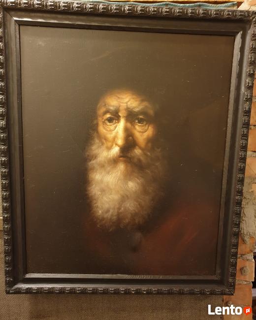 Portret Żyda - obraz olejny