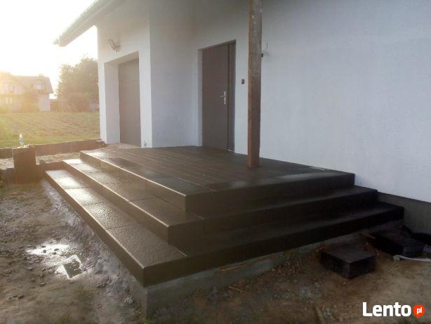 Kostka brukowa, schody, tarasy, podjazdy, chodniki