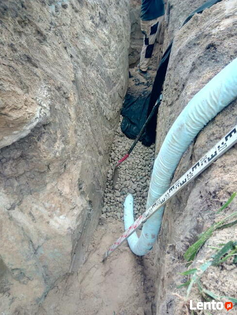 Rura drenarska 100 w geowlokninie odwodnienia Minikopład