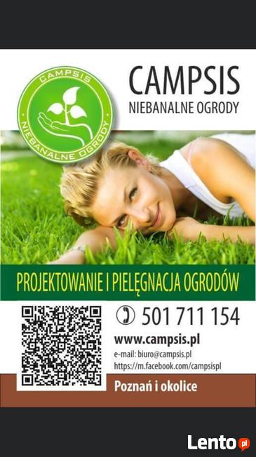 zakładanie pielęgnacja ogrodów Poznań i okolice