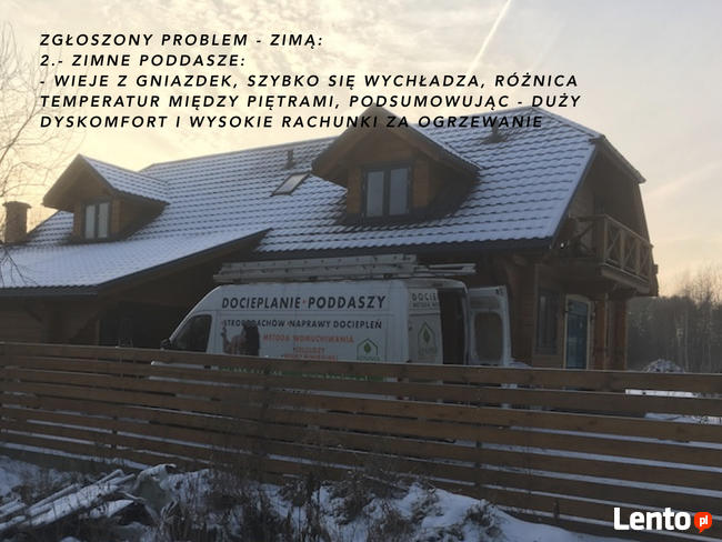 Zimne poddasze - wiemy jak to skutecznie naprawić!!!