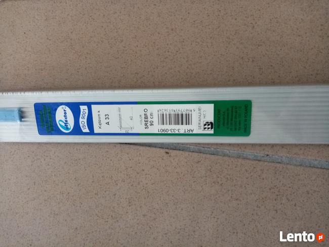 Kątowniki schodowe, profile - kolor srebrny