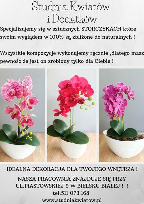 Wysokiej jakości kwiaty sztuczne !