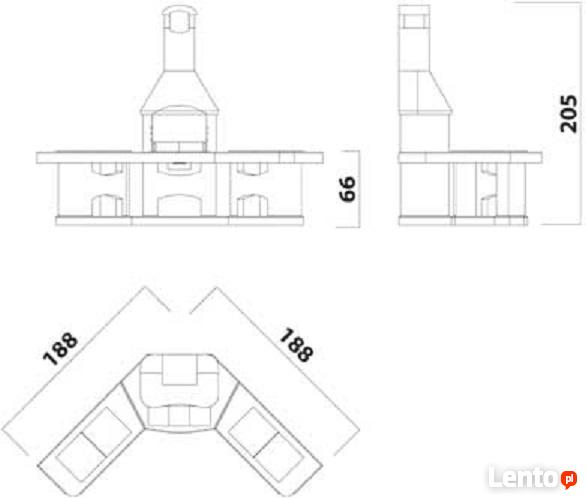 GRILL NORMAN ATLAS CORNER Z PODWĘDZ. + GRATISY