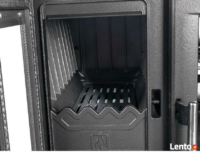 PLAMEN 850 GLAS czerwona kuchnia żeliwna na drewno