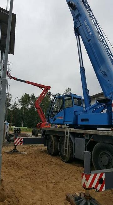 Usługi dźwigowe dźwigi żurawie Działoszyn Wieluń Pajęczno