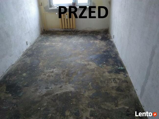 Usuwanie Lepiku Kleju Subitu Płytek PCV Smoły Częstochowa