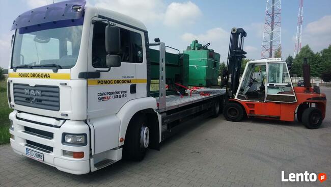 Usługi dźwigowe dźwigi żurawie Działoszyn Wieluń Pajęczno