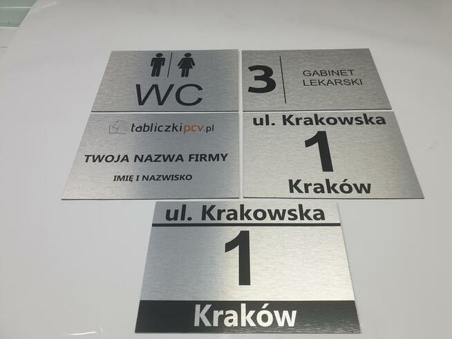 Tabliczka Znak stelaż Parking twoja treść ALUMINIUM STELAŻ