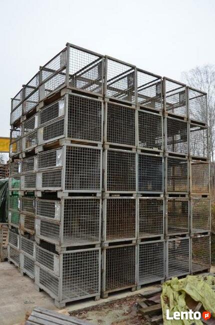 kosz gitterbox pojemnik używany UIC