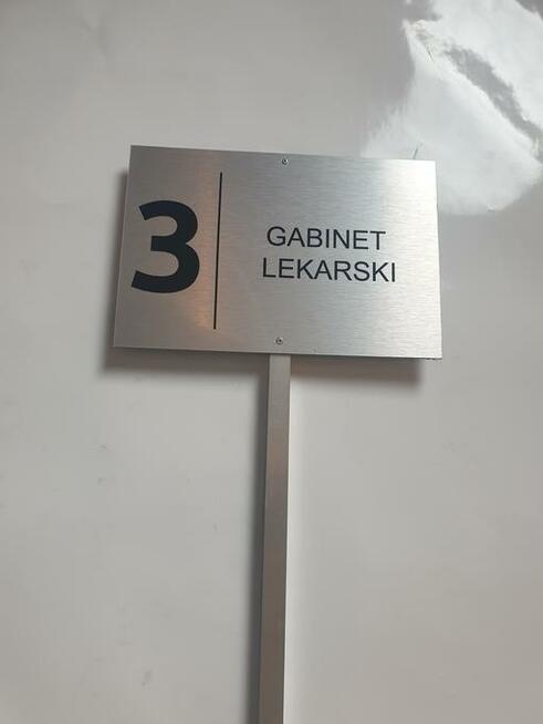 Tabliczka Znak stelaż Parking twoja treść ALUMINIUM STELAŻ