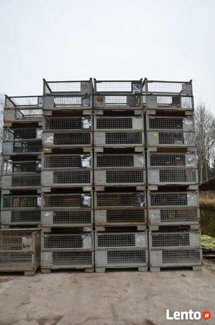 kosz gitterbox pojemnik używany UIC