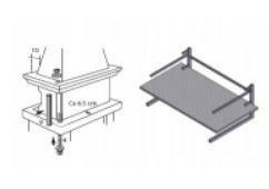 Nordpeis kominek OGRODOWY RIVIERA - akum. VAT