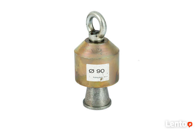 Uchwyty do rur PE chwytak, dzwonki, ciągadła tuleje DN 63 mm