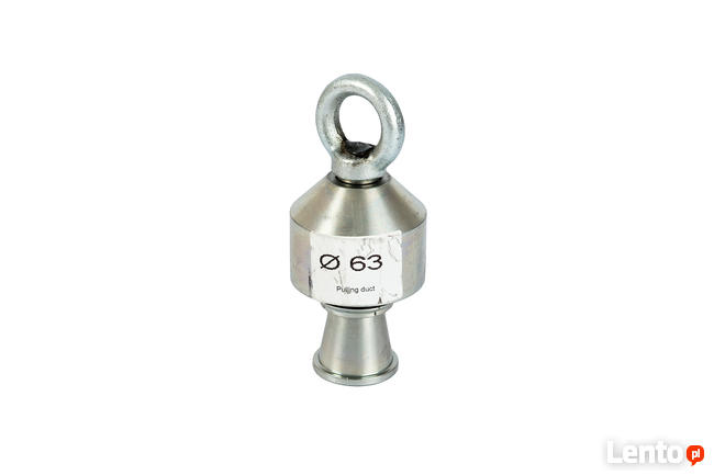 Uchwyty do rur PE chwytak, dzwonki, ciągadła tuleje DN 40 mm