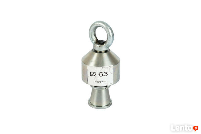 Uchwyty do rur PE chwytak, dzwonki, ciągadła tuleje DN 125mm