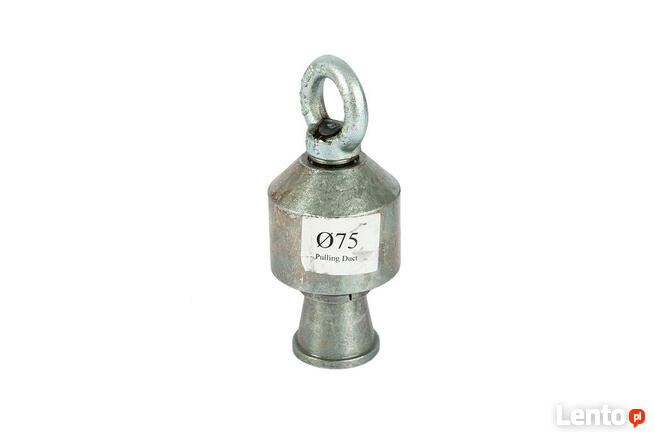 Uchwyty do rur PE chwytak, dzwonki, ciągadła tuleje DN 125mm