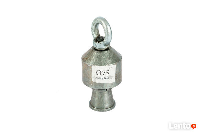 Uchwyty do rur PE chwytak, dzwonki, ciągadła tuleje DN 63 mm