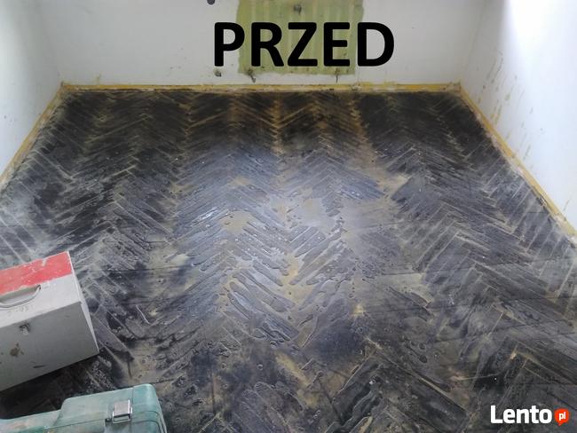 Usuwanie SUBITU kleju lepiku smoły Rzeszów Tarnów Łańcut